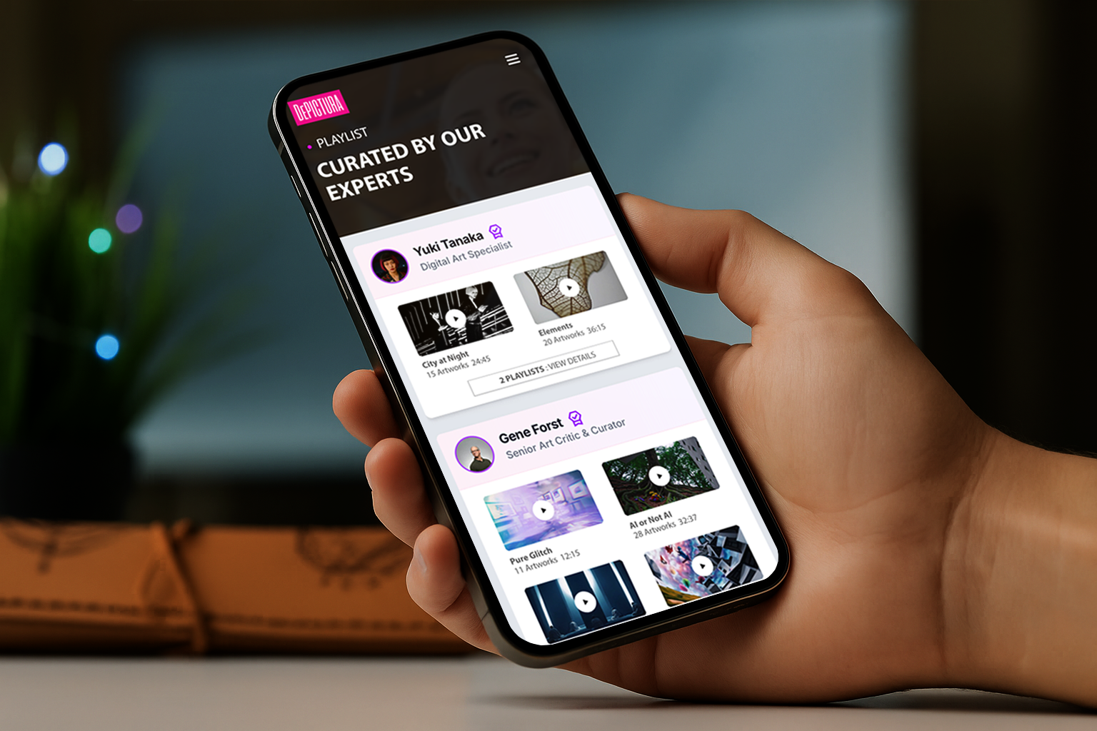 DISCOVER WITH PURPOSE feature visualization